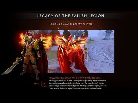 New Immortal Legion Commander Set Gameplay - Peasant Squad Plays Dota 2
