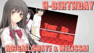 【SLM】Mr. Right ᴹᴱᴾ - HBD ABIGAIL, SHAYE & MELISSA!