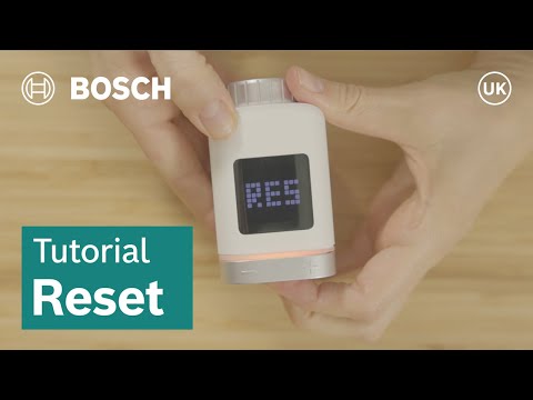 How to reset the Radiator Thermostat II ([+M]) I Bosch Smart Home