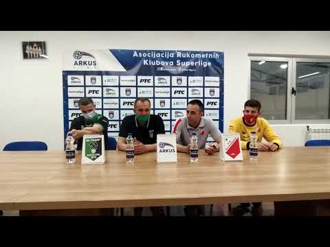 ARKUS liga Playoff 13. kolo / RK Rudar - RK Vojvodina / Izjave aktera meča nakon utakmice