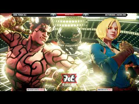 SFV: CE Grand Finals @ KIT2020 - BDG Teiga vs Dethrone Neon [4K/60fps]