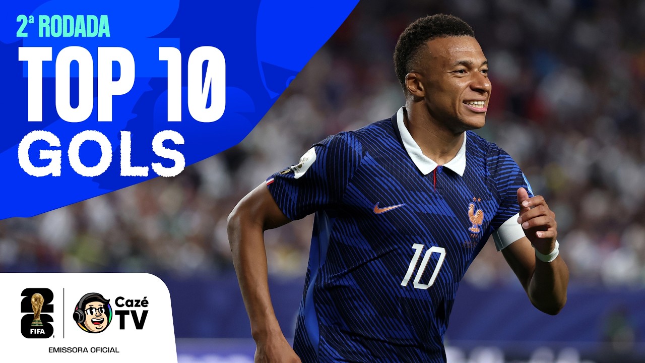 OS 10 GOLS MAIS BONITOS DA 2ª RODADA DA COPA DO MUNDO FIFA™ 2026