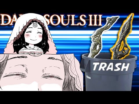 DS3 PvP: 2 Pathetic Weapons = 1 Awful Build - Weapons You NEVER See In PvP