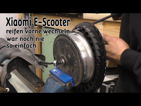 Changing the front tire on your Xiaomi E-Scooter 8 inch