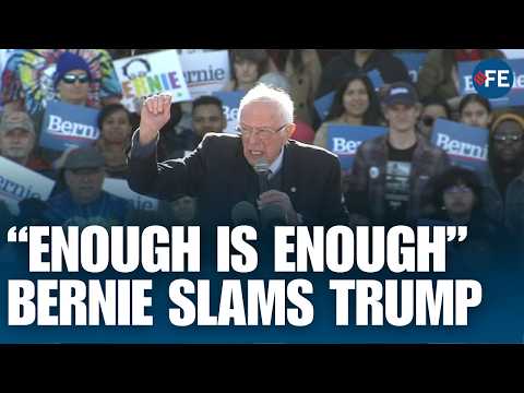 Bernie Sanders Unloads on Billionaires at ‘Fighting Oligarchy’ Rally