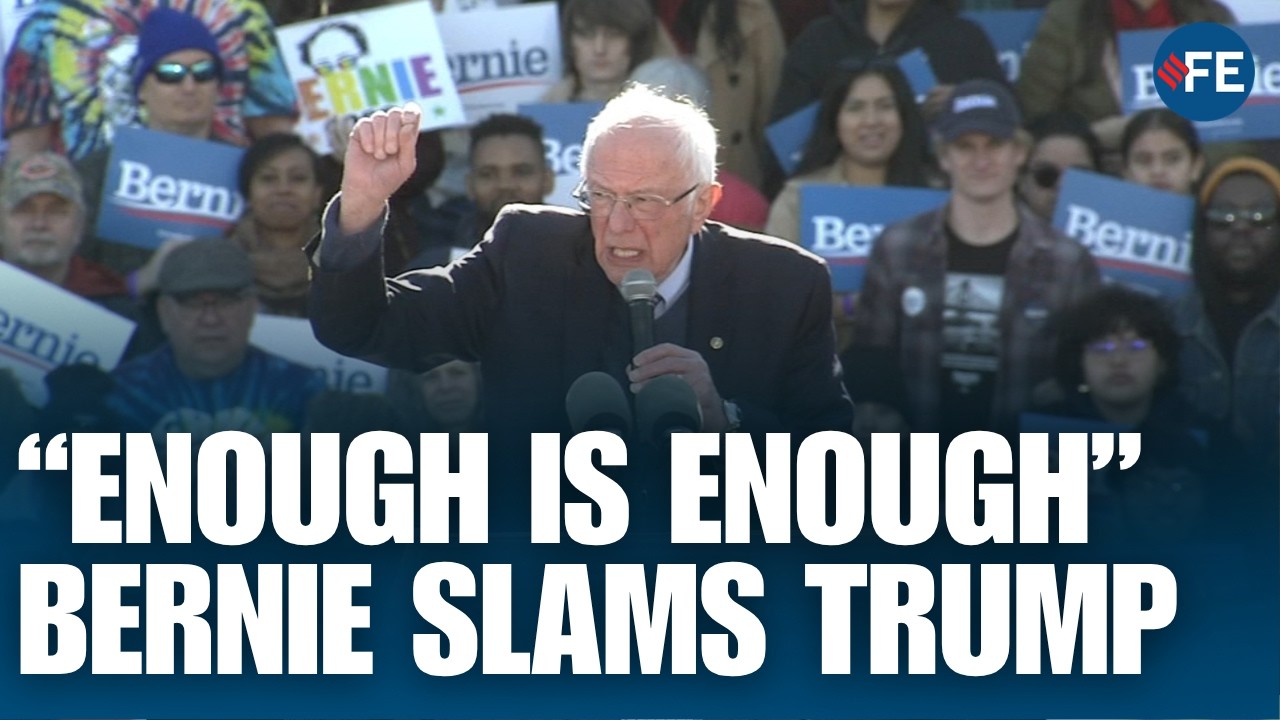 Bernie Sanders Unloads on Billionaires at ‘Fighting Oligarchy’ Rally