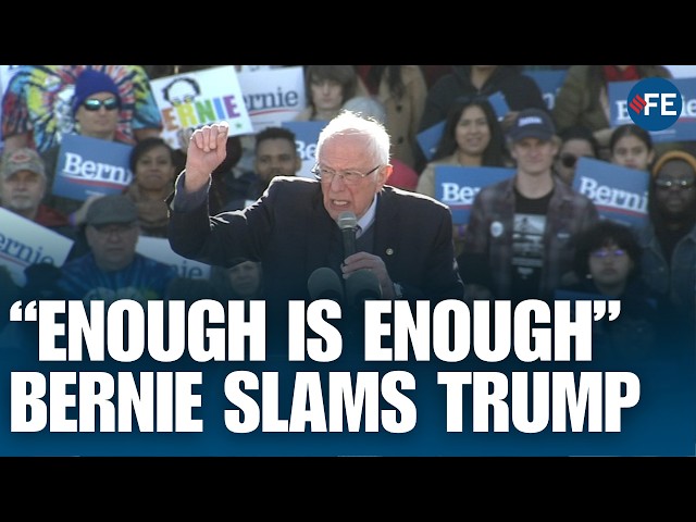 Bernie Sanders Unloads on Billionaires at ‘Fighting Oligarchy’ Rally