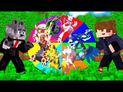 3 ROLETAS DE MEGA EVOLUÇÃO LEVEL 130 E 140 DOS POKÉMON - MINECRAFT PIXELMON MOD