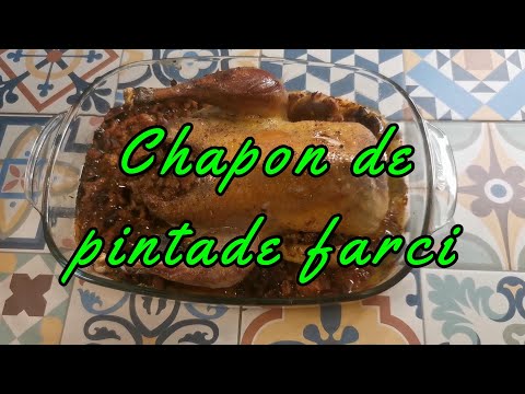 🎄🍗Chapon de pintade farci. festif et gourmand ✨