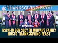 NSCN IM GEN SECY TH MUIVAH S FAMILY HOSTS THANKSGIVING FEAST