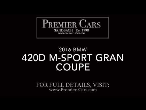 2016 - BMW 420D M SPORT GRAN COUPE