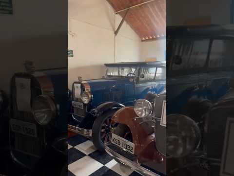 Visita ao museu de Carros Antigos Tiradentes MG. #carrosantigos #automobile #viral
