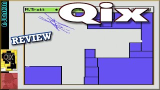 Qix / Stix - on the Commodore 64 !! with Commentary