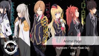 Nightcore - Brave Freak Out『LiSA』