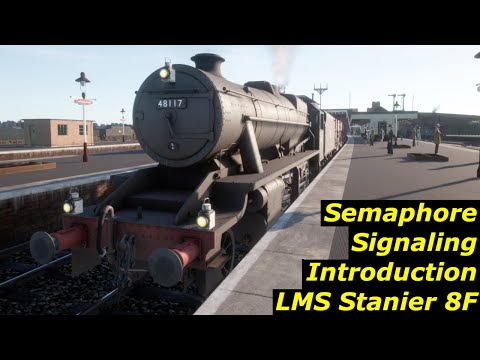 Semaphore Signaling Introduction || Spirit of Steam: Liverpool Lime Street - Crewe Route