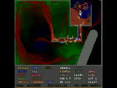 Powder game - The Oil burner