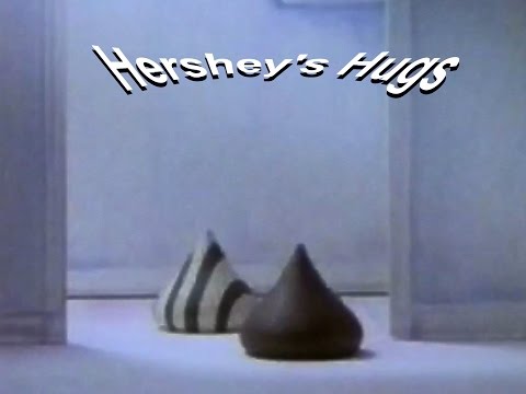 Hershey's Hugs Kisses Plain Or Almond 1994 TV Commercial HD