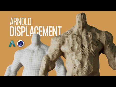 Tutorial | Displacement with Arnold Materials in Cinema 4D