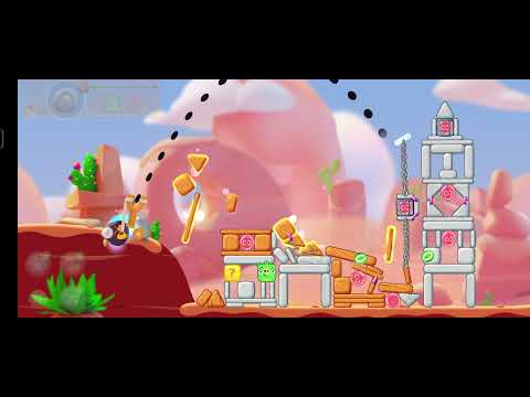 @AngryBirds cross angrybird Rocky Canyons cross  level 1581 #393 #gameplay #nocopyright