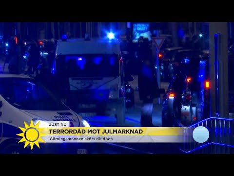 Terrordådet i Strasbourg - Gärningsmannen sköts till döds - Nyhetsmorgon (TV4)