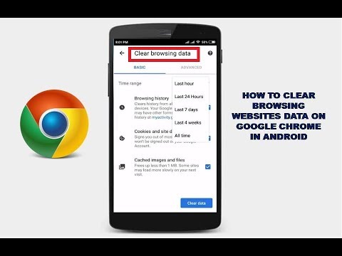 How to Clear Browsing Websites Data On Google Chrome In Android
