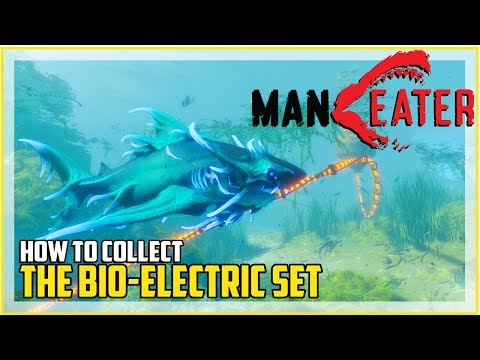 Maneater How To Get The Bio - Electric Set (Maneater The Bio - Electric Set Gameplay Showcase)