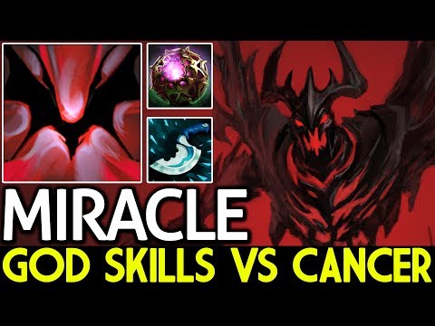 Miracle- [Shadow Fiend] Epic Game God Skills VS Cancer 7.13 Dota 2