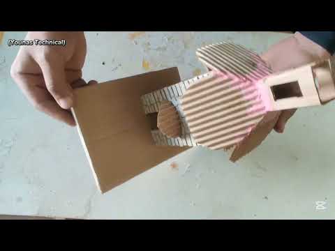 How To Make A 😯 House With Cardboard