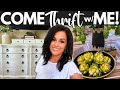 Come Thrift With Me + EASY High End THRIFT FLIP Decor On a Budget!