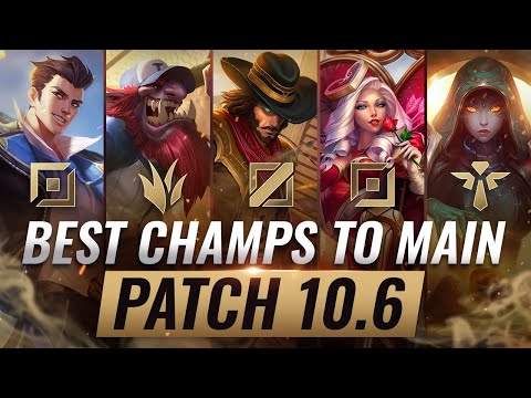 3 BEST Champions To MAIN For EVERY ROLE in Patch 10.6 - League of Legends Season 10