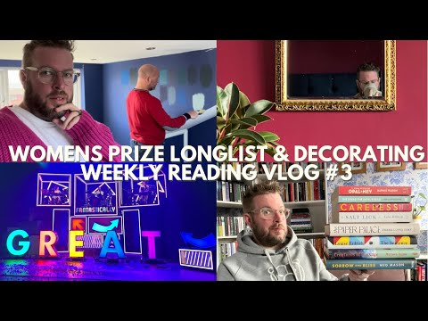Womens Prize Longlist & Decorating | Weekly Reading Vlog #3 | April 2022