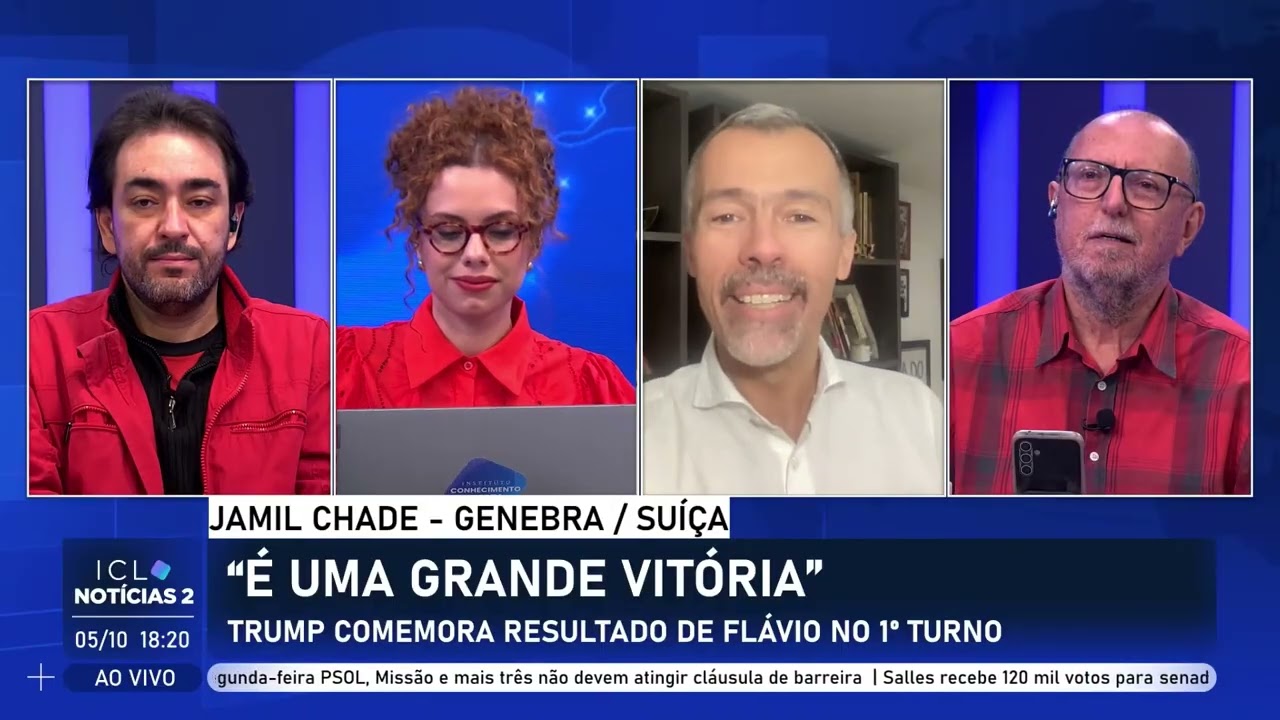 Agora Donald Trump diz que o processo eleitoral brasileiro é confiável.