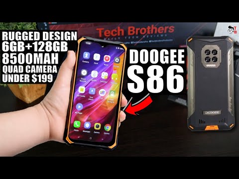 Here's What Rugged Phone Under $200 Looks Like In 2021! Doogee S86 PREVIEW
