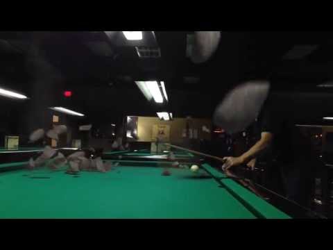 Earthquake in the pool hall!