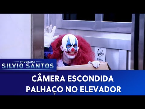 Palhaço no Elevador - Horror Clown in a Elevator Prank | Câmeras Escondidas (21/03/21)