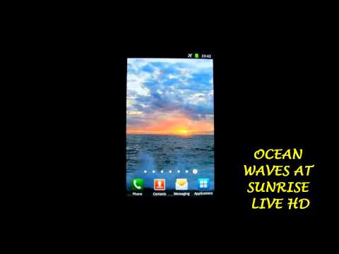 Ocean Sunrise Live Wallpaper Video