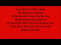 I see Red  -  Split Enz Lyrics Video