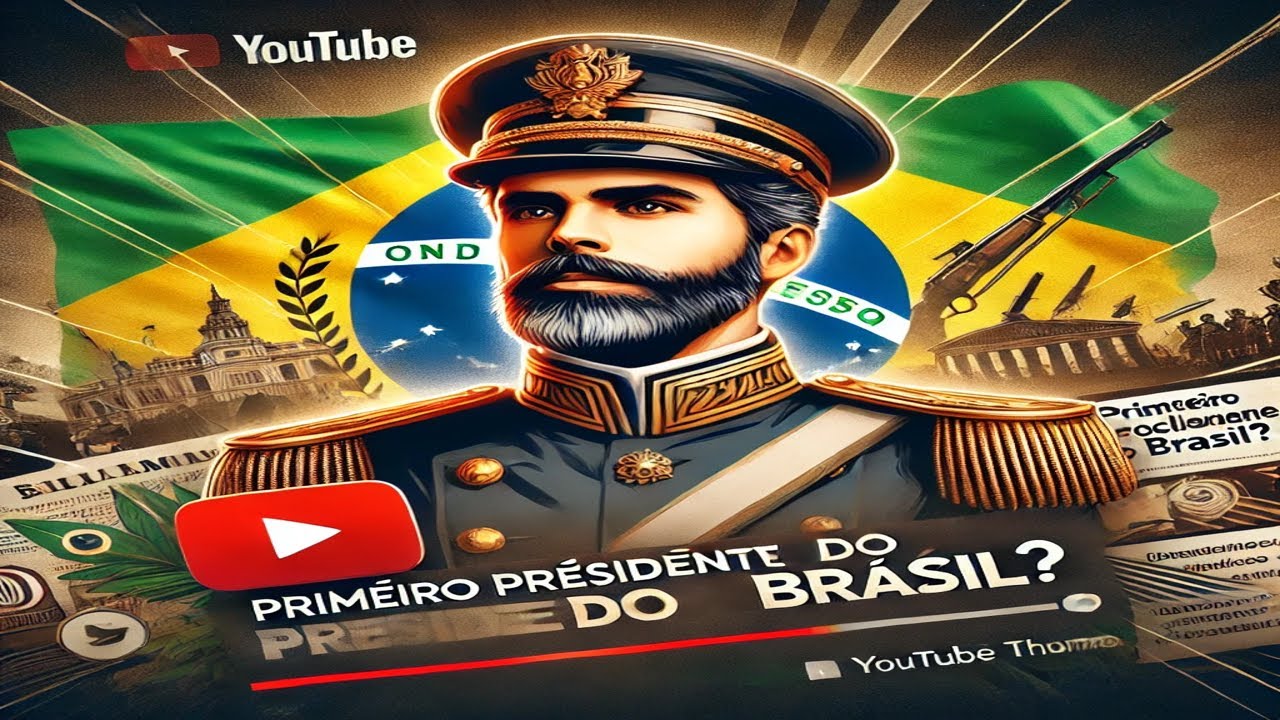 Marechal Deodoro da Fonseca, o primeiro presidente do Brasil...