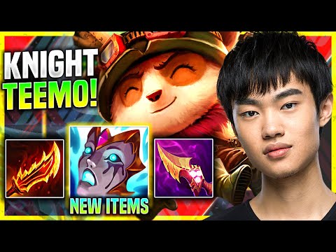 KNIGHT PICKS TEEMO WITH NEW ITEM LIANDRY'S ANGUISH! - TES Knight Plays Teemo Top vs Sett!