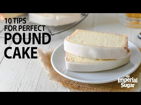 10 Tips for Baking Perfect Pound Cakes