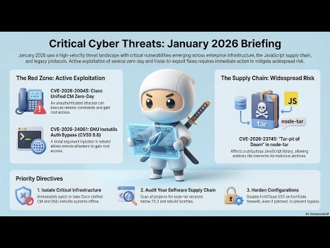 9.8 CRITICAL: The Infrastructure Meltdown has Started (January 2026) #cybersecurity