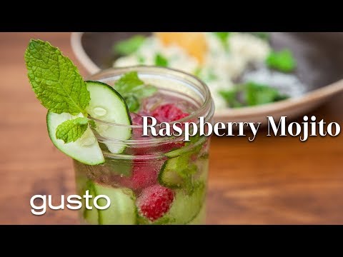 How to Make a Raspberry Mojito | Fresh Mojito Cocktail Recipe