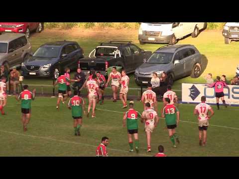 2017 Newcastle RL Rd 15 West v South Highlights