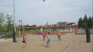 preview picture of video 'Championship Match of Ladder #13 - Beach Volleyball'