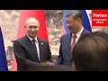 Xi Jinping And Vladimir Putin Sign China-Russia Strategic Partnership Declaration In Beijing, China