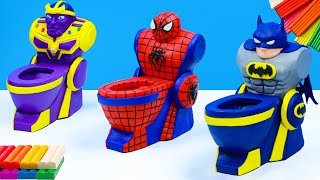 thumb for How To Make Robot Mod Superhero Spider Man, Batman, Thanos And Hulk, Captain America With Clay
