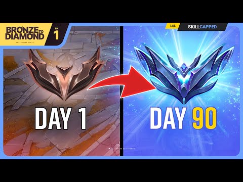 How ANYONE Can Climb to DIAMOND in 90 DAYS! - League of Legends
