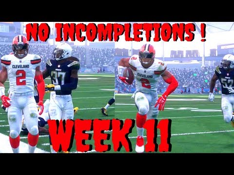 Madden 18 career mode QB S2 Ep 12 - WENT THE WHOLE GAME WITHOUT A INCOMPLETION ! **400 YARDS+ GAME**