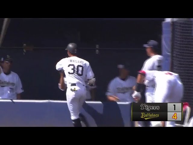 【ファーム】 バファローズ・岩崎のソロホームランで追加点!! 2017/8/27 Bs-T(ファーム)