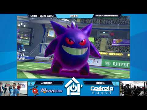 Gwinnett Brawl August 2017 - Aztec Genesis vs Horndrilll  -  Pokken Round 1